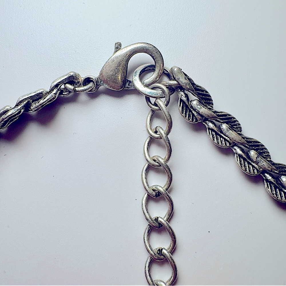 Lydell NYC Crystal Gem And Pearl Statement Necklace - Picture 7 of 12